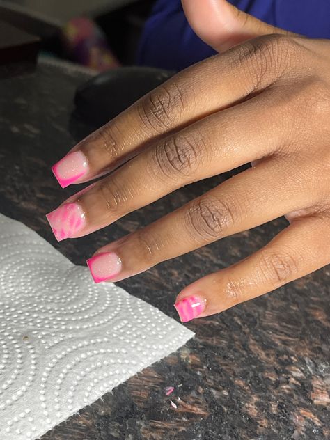 Box Short Nails, Back To School Nails Short Acrylic, Back To School Nails 10-11, Birthday Nails Short Acrylic, Back To School Nails 4th Grade, Nails For 3rd Grade Short, Short Nails For Back To School, Nail Inspo 13 Yo, Short Nails For 10 Year