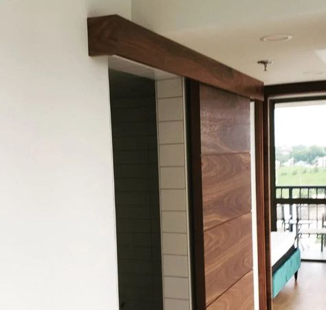 Hidden Barn Door Track, Concealed Barn Door Hardware, Alternative To Barn Door, Hidden Barn Door Hardware, Barn Door Alternative, Hidden Barn Door, Concealed Barn Door, Hide A Door, Hidden Sliding Door