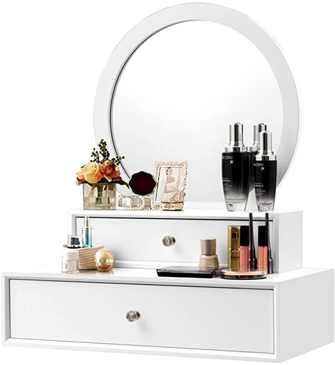 White dressing table