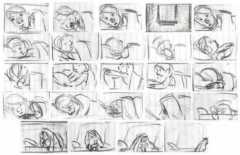 People often ask for my advice on how to land a job at Pixar, where I worked as a Story Artist for many years. Recently, the question came up again, and I thought I'd answer it here. Animatics Storyboard, Inside Out Storyboard, Story Board Animation Concept Art, Pixar Storyboard, Storyboard Action Scene, Storyboard Art, Animation Story, Story Artist, Steven King