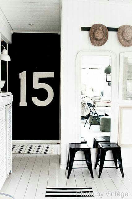 15 Mudroom Pantry, Black And White Room, White Hallway, Black Interior Design, White Interiors, Number 15, Hallway Designs, Black And White Interior, White Room