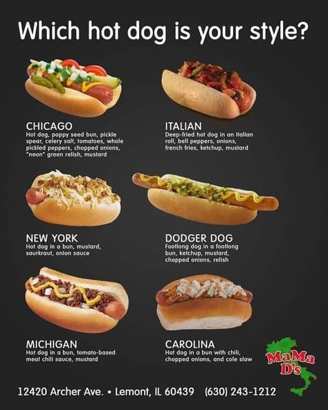 Bar Foods Pub, Hamburger Hotdogs, Fried Hot Dogs, Hot Dog Toppings, American Foods, Meal Planning Menus, Dessert Original, Truck Business, Fast Food Menu