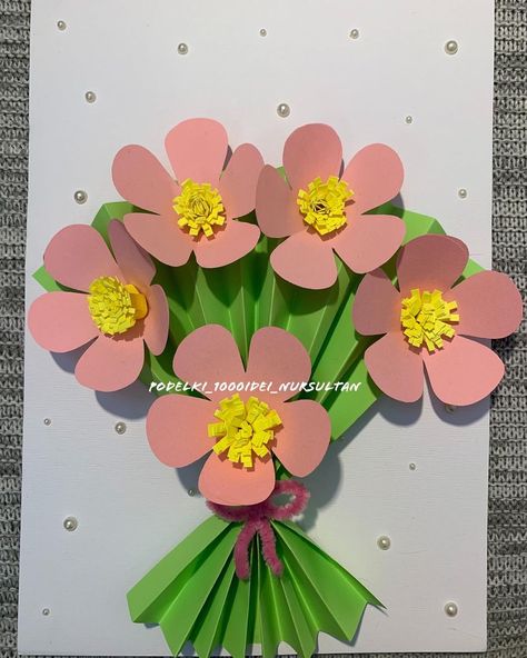 Flower Crafts Kids, Newspaper Crafts Diy, Paper Flowers Diy Easy, Diy Photo Book, Fall Arts And Crafts, Weekend Crafts, Pinterest Diy Crafts, Easy Paper Crafts Diy, A Bouquet Of Flowers