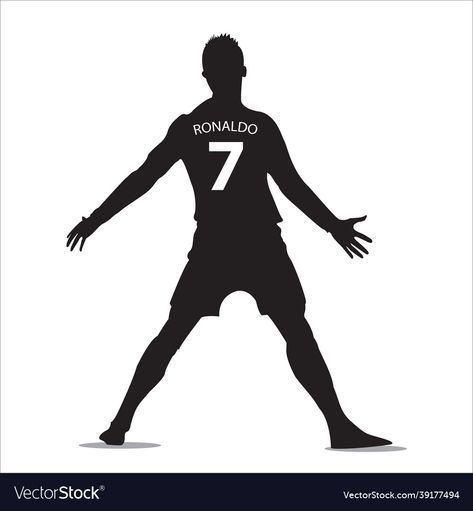 Cristiano Ronaldo Tattoo Ideas, Ronaldo Silhouette, Ronaldo Number, Cristiano Ronaldo Celebration, Ronaldo Celebration, Cristiano Ronaldo Hairstyle, Cristiano Ronaldo Goals, Ronaldo 9, Football Silhouette