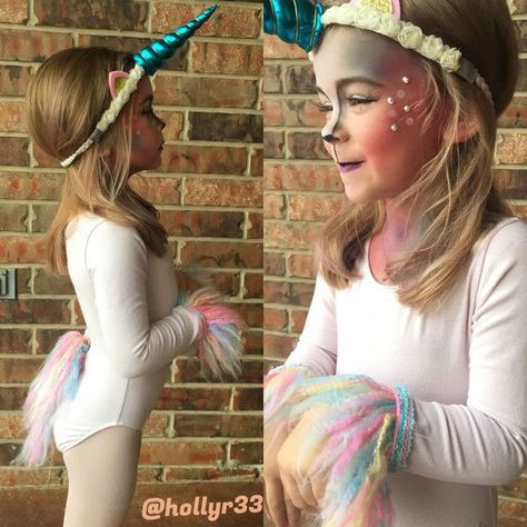 Hauntingly Good Halloween Costumes for Kids, Couples and More Toddler Unicorn Costume, Diy Unicorn Costume, Unicorn Costumes, Diy Fantasia, Unicorn Costume Kids, Unicorn Diy, Unicorn Halloween Costume, Baby Kostüm, Diy Unicorn