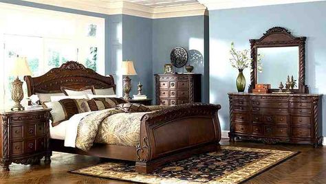 Ashley Furniture North Shore Bedroom Set North Shore Bedroom Set, Ashley Bedroom Furniture Sets, Dark Brown Bedrooms, Ashley Furniture Bedroom, Ashley Bedroom, King Size Bedroom Sets, King Sleigh Bed, Design Ložnic, 5 Piece Bedroom Set