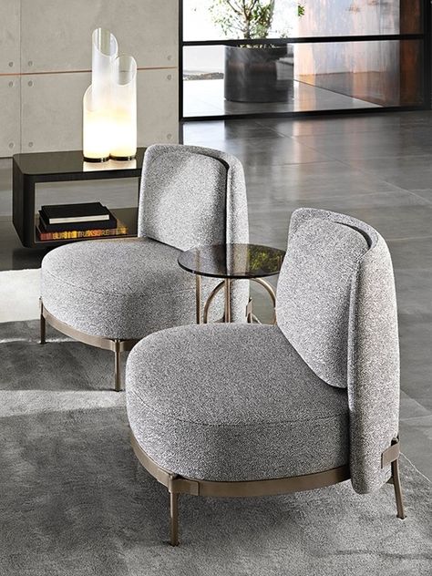 TAPE | ARMCHAIRS - EN Armchairs Living Room Modern, Oki Sato, Smart Living Room, Sofa And Ottoman, Armchair Bedroom, Rocking Chair Nursery, Lounge Chairs Living Room, Living Room Sofa Design, Single Sofa Chair