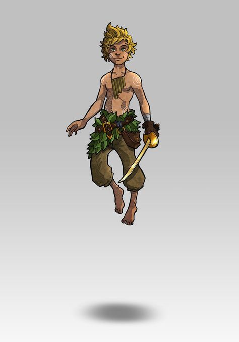 Peter Pan by HuntingTown on @DeviantArt Peter Pan Drawing, Peter Pan Characters, Peter Pan Art, Peter Pan Neverland, Peter And Wendy, Fairytale Art, Children's Literature, Disney Drawings, Fantasy Character Design