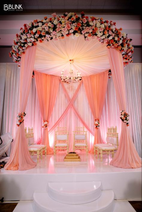 Marriage Hall Decoration, Mandap Design, Elegant Wedding Decor, Indian Wedding Decor, Wedding Hall Decorations, Wedding Background Decoration, Wedding Entrance Decor, Most Paused Movie Scenes, Ganpati Decoration Design