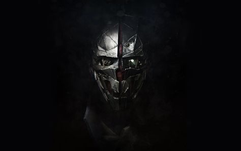 human face with metal mask digital wallpaper dishonored 2 corvo attano #face #mask #2K #wallpaper #hdwallpaper #desktop Dishonored Symbol, Corvo Mask, 8k Resolution Wallpapers, Corvo Attano, Dishonored 2, Metal Mask, Heroic Fantasy, Dishonored, Original Wallpaper