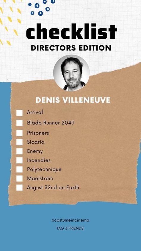 Denis Villeneuve Movies Best Movies List, Foreign Movies, Denis Villeneuve, Top Film, Movie Directors, Great Movies To Watch, Movie Director, Future Jobs, Good Movies To Watch