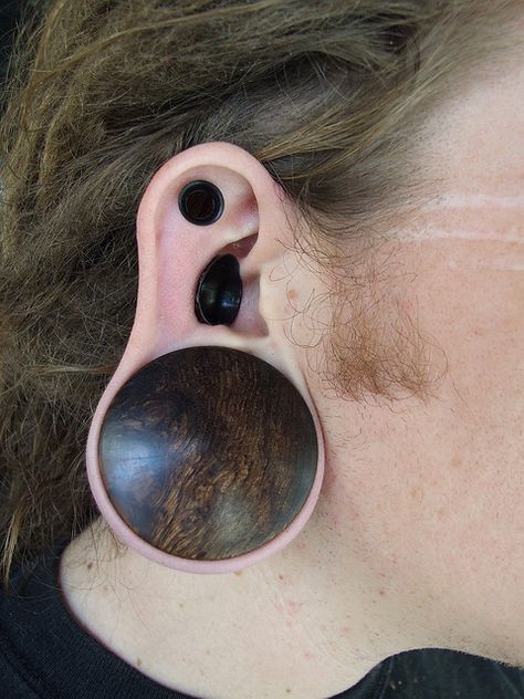 Ear Gauges Aesthetic, Gauges Aesthetic, Ear Stretching, Bird Houses Diy, Ear Gauges, Stretched Ears, Ear Plugs, Stretching, Facial