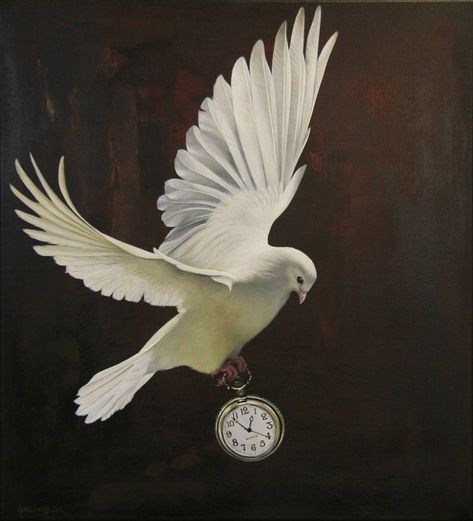 The Gift Of Time, Dove Images, Animal Tattoo Ideas, Dove Tattoo, Bird Flying, Cocoppa Wallpaper, Religious Tattoos, Silver Linings, Soyut Sanat Tabloları