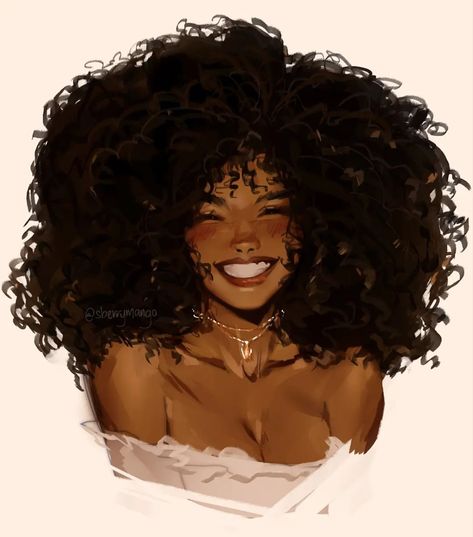 Hair Study, Beautiful Pencil Drawings, Afro Girl, Black Artwork, Black Love Art, Black Art Pictures, Afro Art, Woman Drawing, Cute Art Styles