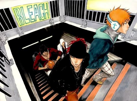 Bleach Manga Art, Bleach Artwork, Bleach Official Art, Abarai Renji, Bleach Drip, Ulquiorra Cifer, Orihime Inoue, Tite Kubo, Anime Group