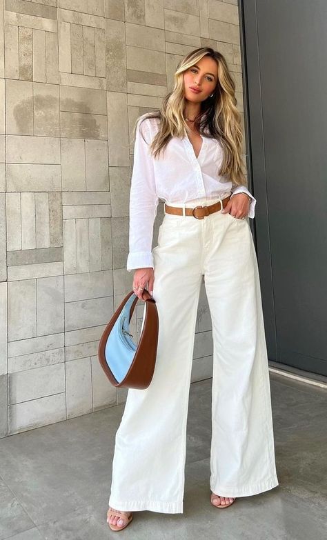 High Waisted Dress, Outfit Elegantes, Look Office, Chic Business Casual, High Waisted Dress Pants, Looks Pinterest, Outfits For Work, Business Outfits Women, Casual Chique