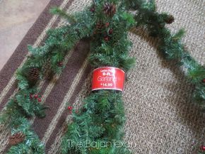 DIY Deco Mesh Garland Christmas Deco Mesh Garland Diy, Deco Mesh Garland Diy, Mesh Garland Diy, Mesh Garland, Deco Mesh Garland, Christmas Deco Mesh, Diy Christmas Garland, Mesh Wreath Tutorial, Garland Diy