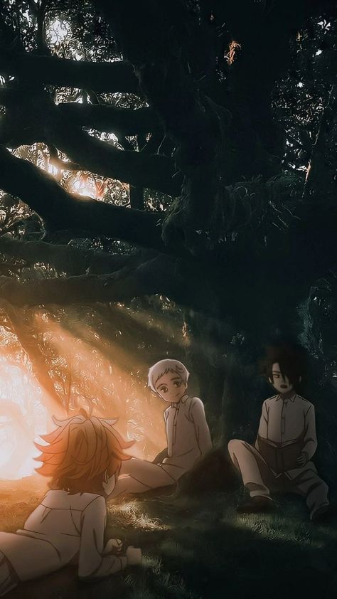 Anniversary Art, My Little Monster, The Promised Neverland, Promised Neverland, Little Monsters, Me Me Me Anime, Anime Chibi, Aesthetic Anime, Art Wallpaper