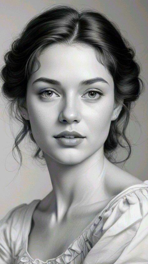 Portrait Refrence Face, Charcoal Portraits Faces, Human Face Sketch, Realistic Face Drawing, Pencil Portrait Drawing, Realistic Sketch, Reference Photos For Artists, Drawing People Faces, Art Photography Portrait