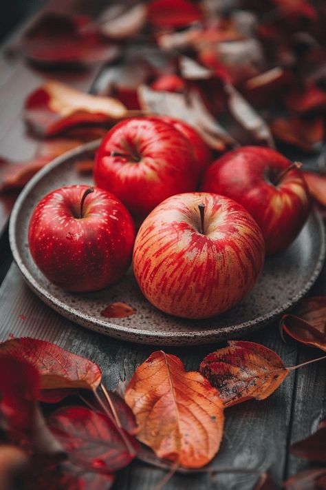 Apples Painting, Aesthetic Scenes, Pumpkin Photography, Apple Aesthetic, First Day Of Autumn, Autumn Wallpaper, Apple Farm, Pumpkin Photos, Autumn Decoration