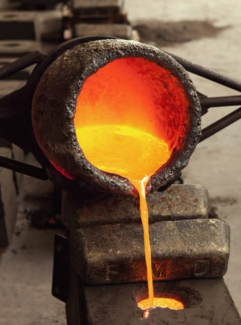 Smelting Metal, Metal Foundry, Casting Metal, Steel Industry, Blacksmith Forge, Black Smith, Black Smithing, Melting Metal, The Forge