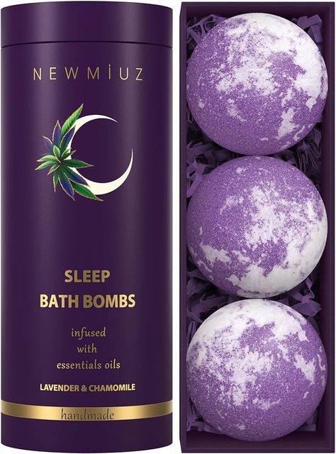 Deep Sleep Well Bath Bombs Lavender Chamomile Essential Oils Calming Relaxing Luxury Natural Bubble Bath Shower Fizzies Spa Gifts Set Mother's Birthday Christmas Women Perfect Stocking Stuffers : Amazon.co.uk: Beauty Luxury Bath Products, Black Bath Bomb, Natural Bubble Bath, Eid Sweets, Bath Additives, Shower Melts, Bubble Bath Bomb, Lavender Spa, Bath Stuff