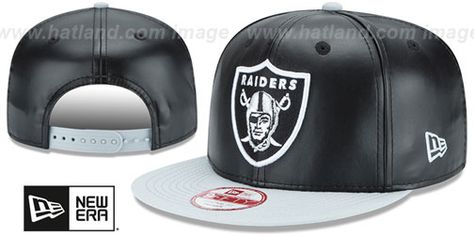 Raiders SMOOTHLY STATED SNAPBACK Black-Grey Hat by New Era on hatland.com Oakland Raiders Shoes, Raiders Hat, Raiders Helmet, Raiders Snapback Hats, Raiders Hoodie, Grey Hat, Raider Nation, Las Vegas Raiders, Oakland Raiders