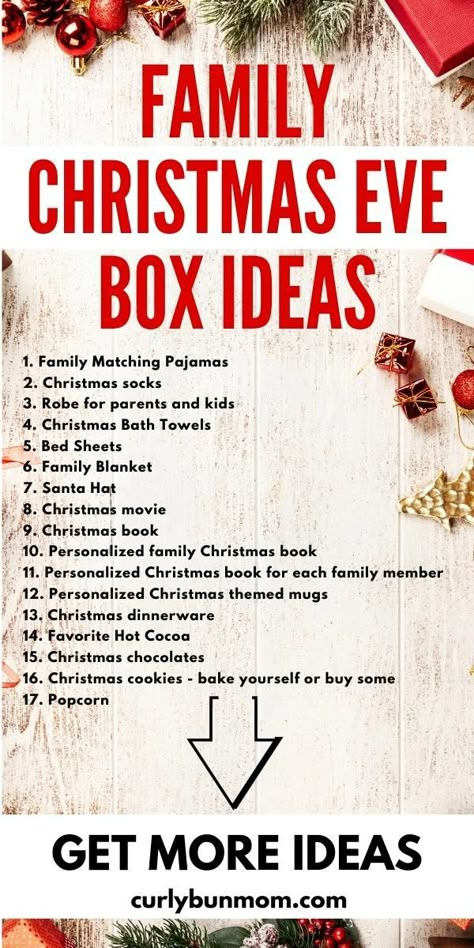 Christmas Eve Box Ideas, Xmas Eve Boxes, Its Christmas Eve, Christmas Eve Traditions, Christmas Prep, Meaningful Christmas, Christmas Eve Gift, Christmas Traditions Family, Christmas Dinnerware