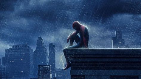 Spiderman Wallpaper Iphone, Spiderman Lockscreen, Spiderman Wallpaper, Spiderman Ps4, 4k Wallpapers For Pc, Rain Wallpapers, Marvel Photo, No Way Home, Sky Wallpaper