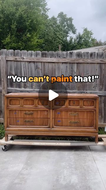 Michelle McRae on Instagram: "HERE👇🏽Comment “dresser details” for steps and supplies‼️ (affiliate links)

I bought this gorgeous dresser at an estate sale. I loved it, but I knew immediately I wanted to remove the moulding and update it. This faux-wood Pottery Barn-inspired finish is the perfect way to update a piece with too much damage to show the real wood grain. 

#fauxwoodfinish #furnituremakeover #dressermakeover" Dresser Diy, Wood Mouldings, Painted Front Porches, Diy Furniture Decor, Pottery Barn Inspired, Home Remodeling Diy, Painted Concrete Porch, Diy Dresser, Furniture Renovation