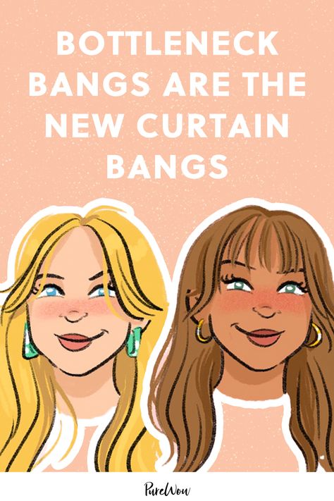 Bottleneck Bangs, Curtain Bangs Face Framing, Oval Face Bangs, Curtain Bangs Medium Hair, Bangs Medium Hair, Bangs Face Framing, Bangs And Glasses, Long Bob With Bangs, Bangs Wavy Hair