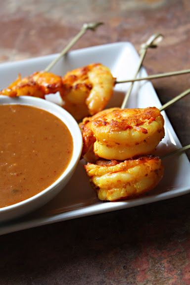 Thai Satay Sauce - used Mesri Panang Curry paste and this was uh-mazing. I'm not even a big peanut fan but I could drink this stuff with a straw. Shrimp Satay, Easy Thai Peanut Sauce, Peanut Satay Sauce, Sauce Satay, Peanut Sauce Recipe, Thai Peanut Sauce, Satay Sauce, Thai Peanut, Peanut Sauce