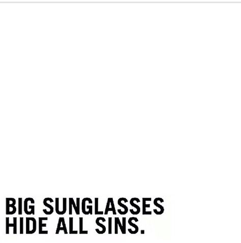 The Bright Side Sunglasses, All Sins, Big Sunglasses, Jeepers Creepers, Live Girls, Total Eclipse, Felt Hearts, Inspire Me, Sunnies