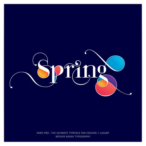 Spring Design Graphic, Initial Calligraphy, Fashion Fonts, Spring Logo, Spring Font, Calligraphy Letters Alphabet, Shirt Typography, Unique Font, Typography Images