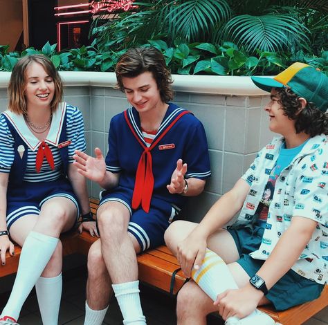 Gaten Matarazzo, Stranger Things Dustin, Stranger Things Season 3, Stranger Things 3, Maya Hawke, Stranger Things Steve, Stranger Things Actors, Stranger Things Tv, Stranger Things Characters