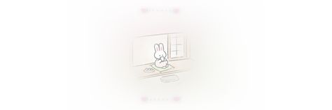 Bunny Header, Web Cafe, Bunny Banner, Cute Bios, White Banner, Dorm Design, Cute Headers For Twitter, Cute Laptop Wallpaper, Melody Hello Kitty