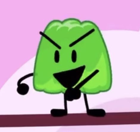 Gelatin Bfb Gelatin Bfb Icons, Gelatin Bfb, Bfb Icons, Bfdi Characters, Green Characters, Dont Call Me, Photo Dump, Lollipop, Color Coding