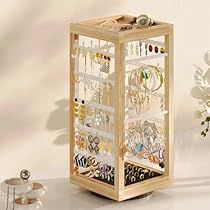 Stud Earring Organizer, Earring Holder Stand, Bracelets Ring, Necklace Hooks, Jewelry Organizer Stand, Earring Hanger, Bracelet Holders, Ring Tray, Earring Storage