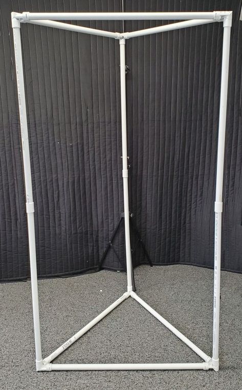 Diy Voice Over Booth, Vocal Booth Design, Diy Recording Booth Closet, Pvc Vocal Booth, Diy Recording Booth, Diy Recording Studio, Vocal Booth Recording Studio, Diy Vocal Booth, Recording Studio Diy