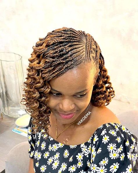 Haircut Trend 2023, Hair Dye Color Ideas, Flat Twist Hairstyles, Lemonade Braids Hairstyles, Bob Braids Hairstyles, Romantic Curls, Trend 2023, Feed In Braids Hairstyles, African Hair Braiding Styles