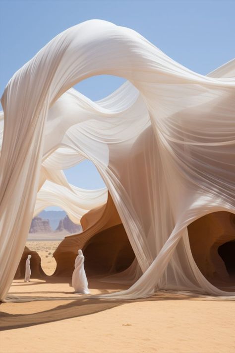 Sound Sculpture, Concept Models Architecture, Desert Environment, Desert Life, Healing Space, Wood Shop Projects, Desert Art, Arte Inspo, Minimal Art