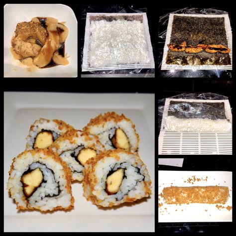 Airfryer Chicken, California Roll Sushi, California Rolls, Food Change, Chicken Teriyaki, Homemade Sushi, Food Photography Tips, Sushi Recipes, Japanese Cooking