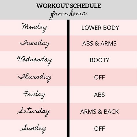 Running For Beginners, Best Workout Schedule, Daily Workout Schedule, Beginner Workout Schedule, Home Workout Schedule, Weekly Workout Schedule, Workout Program Gym, Beginner Workouts, Weekly Workout Plans