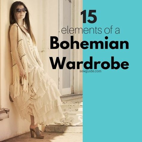 Hippies, Boho Clothing Style, Boho Clothing Patterns, Bohemian Attire, Boho Sewing, Diy Boho Clothes, Boho Attire, Boho Dress Pattern, Bohemian Wardrobe