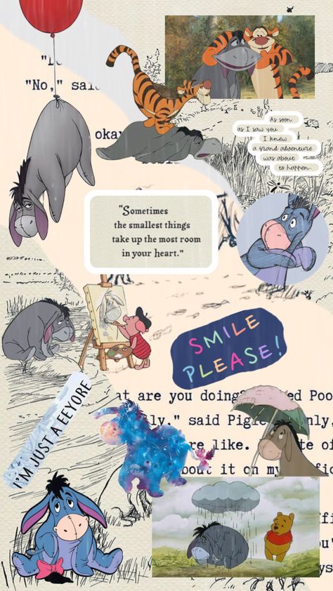 eeyore Eeyore And Pooh, Cute Eeyore Wallpaper, Eeyore Halloween Wallpaper, Winnie The Pooh Eeyore, Eeyore Wallpaper Aesthetic, Eeyore Wallpaper, Eeyore Images, Eeyore Quotes, Eeyore Pictures