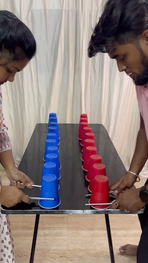 VB Fun Factory | Red Or Blue #reels #family #fun #trending #viral #entertainment | Instagram Fun Game For Adults Indoor, Games For Outdoor Parties, Party Fun Games For Adults, Couples Games For Two, Family Games Ideas, Game Ideas For Adults, Games For Adults Party, Family Day Activities, Christmas Party Games For Groups