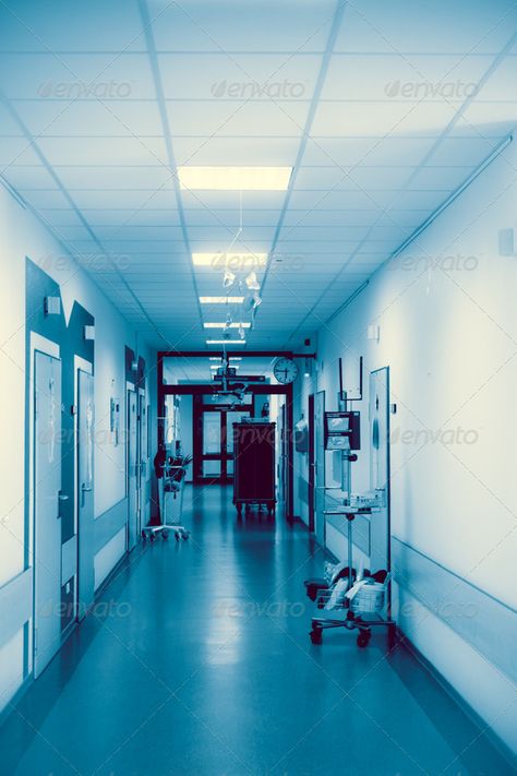 Hallway Hospital, Corridor Hospital, Horror Interior, Braiding Garlic, Hospital Hallway, Hospital Aesthetic, Hospital Corridor, Hospital Games, Geometric Logos