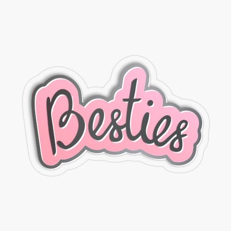 Cute Stickers For Best Friends, Bestie Stickers Printable, Scrapbook Stickers Best Friends, Cute Stickers Printable Best Friend, Bff Stickers Printable, Best Friend Stickers Printable, Amazon Stickers, Chingona Quotes, Bestie Stickers