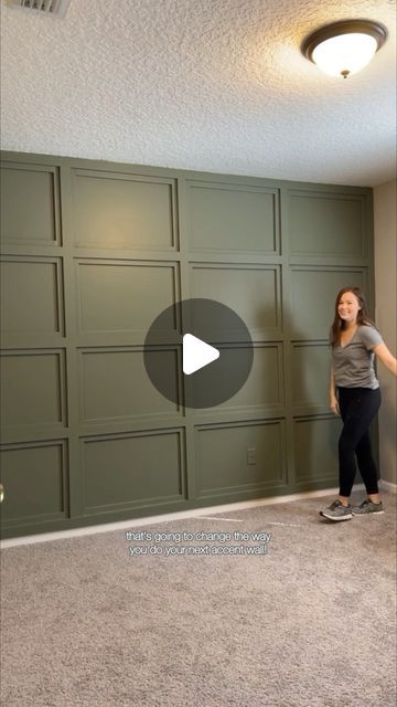 Alex Campolo on Instagram: "I can’t be the only one who hates doing math… here is a MATH-LESS hack for tackling your next accent wall😱 With this calculator, your wall will come to life in no time! Comment ‘CALCULATOR’ for the link and follow DIY by DNA for more hacks like this one. 

#diytips #tipsandtricks #lifehacks #homehacks #accentwall" Wall Wainscoting Ideas, Stairway Accent Wall, White Moulding, Diy Accent Wall, Accent Walls In Living Room, Wall Paint Designs, Shared Bedrooms, Room Redo, Home Upgrades