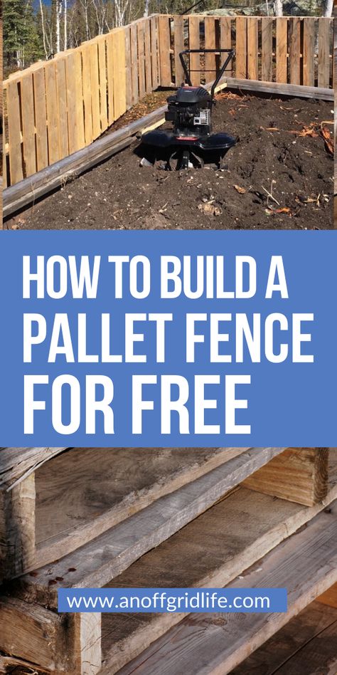 Wooden Pallet Fence Ideas, Fence Made Out Of Pallets Diy, Diy Pallet Garden Fence, How To Make A Fence Out Of Pallets, How To Make A Pallet Fence, Privacy Fence From Pallets, Black Pallet Fence, Fence From Pallets Diy, Wood Pallet Fence Diy